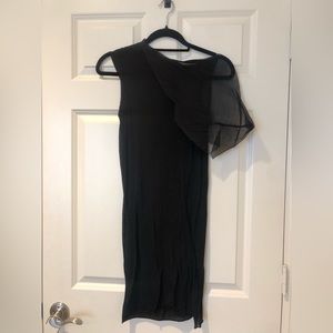 RICK OWENS Rare SS10 avant garde Black Top Xs